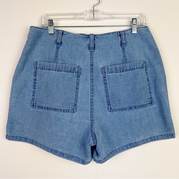 Universal Threads High Rise Midi Jean Shorts - Picture 5 of 6
